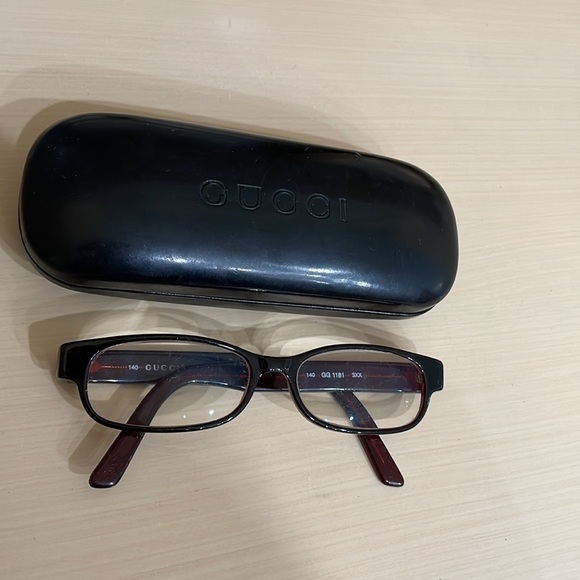 Gucci Tortoise Deep Brown Black Eyeglass Frames—Beautiful!! Great Preowned Cond! - Picture 11 of 12